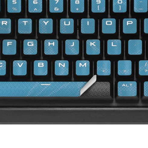 Uruguay Soccer Flag K95 RGB PLATINUM Mechanical Gaming Keyboard Skin